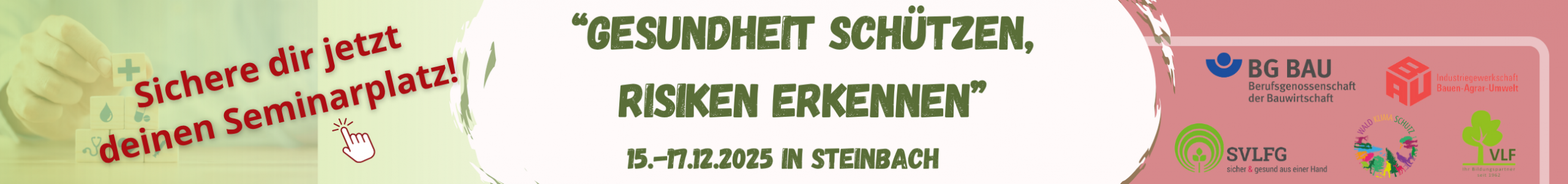 Gesundheit schützen - Risiken erkennen